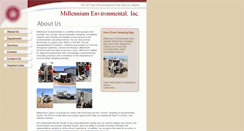 Desktop Screenshot of millennium-env.com